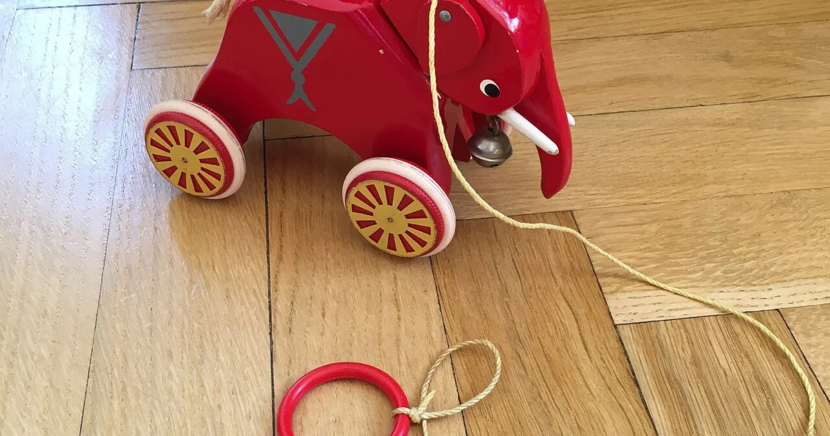 Brio wooden toys, elephant
